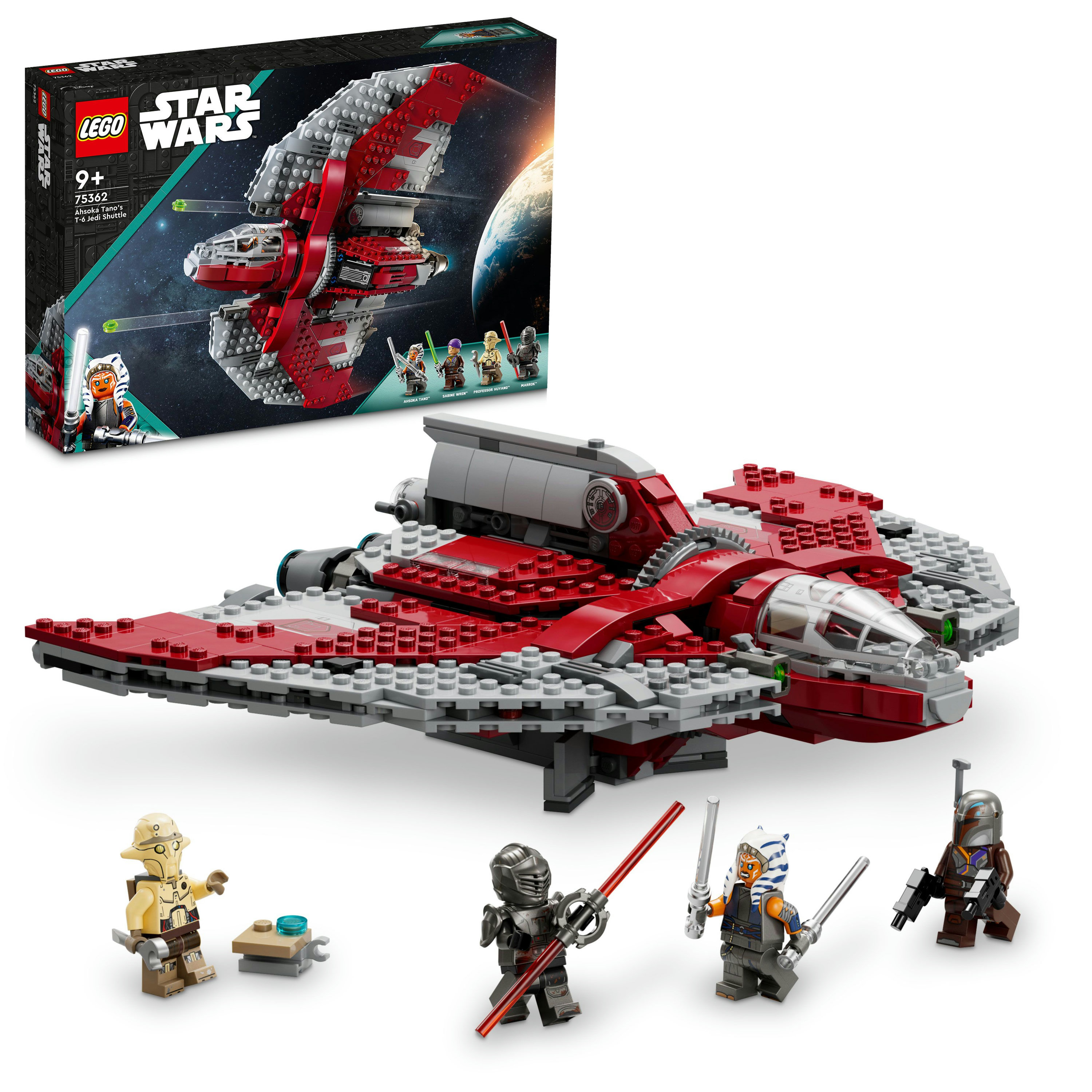 Конструктор LEGO Star Wars™ Шаттл джедаев T-6 Асоки Тано (75362) - Фото 1