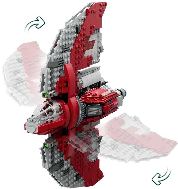 Фото - Конструктор LEGO Star Wars™ Шаттл джедаев T-6 Асоки Тано (75362)