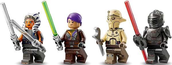 Фото - Конструктор LEGO Star Wars™ Шаттл джедаев T-6 Асоки Тано (75362)