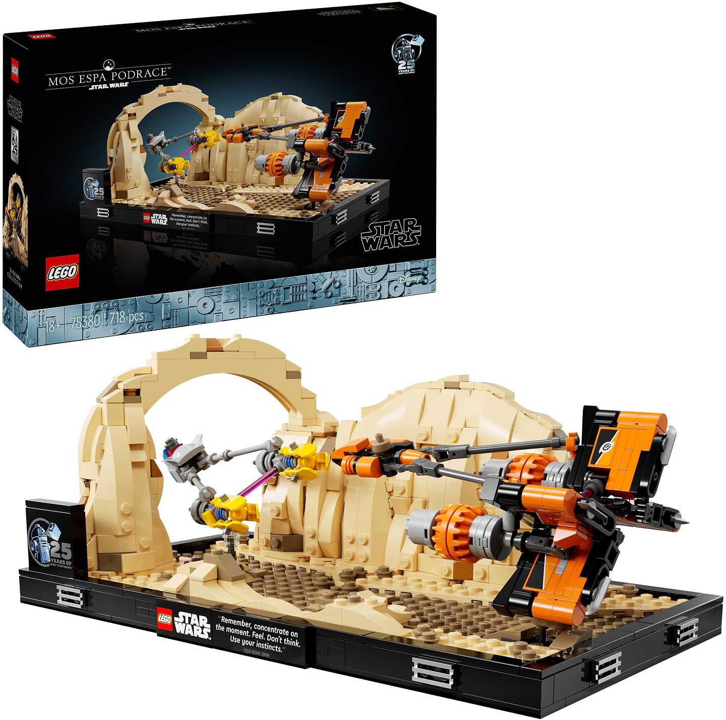 Конструктор LEGO Star Wars™ Діорама «Mos Espa Podrace» (75380) - Фото 1