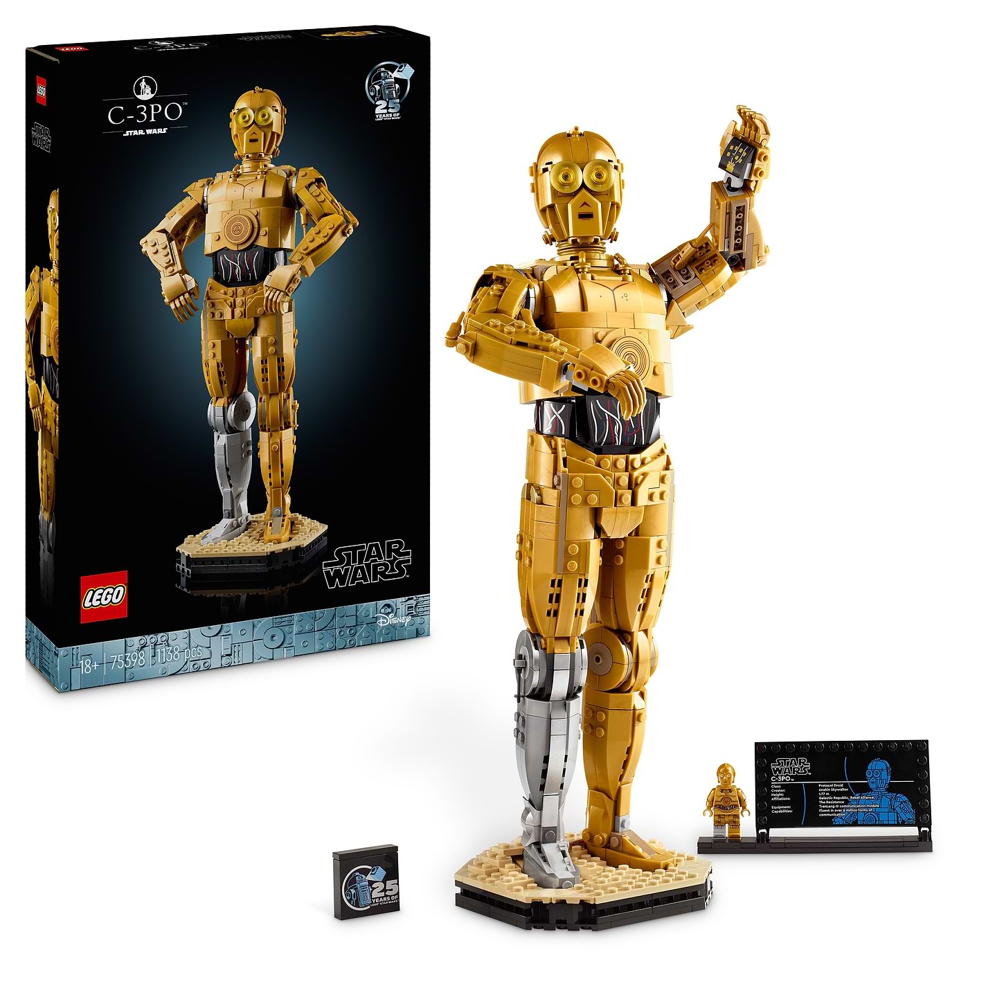 Конструктор LEGO Star Wars™ C-3PO (75398) - Фото 1