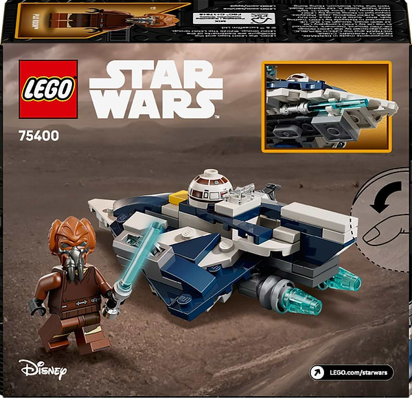 Фото - Конструктор LEGO Star Wars Джедайський зоряний мікровинищувач Пло Куна (75400)