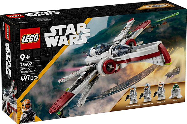 Фото - Конструктор LEGO Star Wars Зоряний винищувач ARC-170™ (75402)