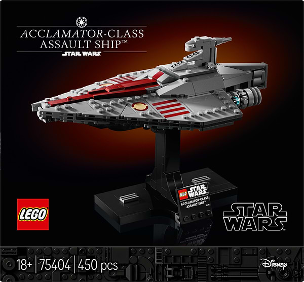 Фото - Конструктор LEGO Star Wars Штурмовой корабль класса Аккламатор (75404)
