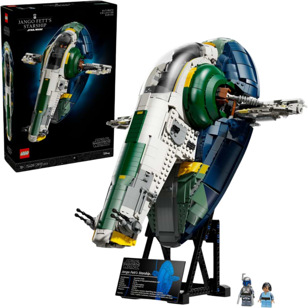 Конструктор LEGO  Star Wars™ Звездолет класса Firespray Джанго Фетта (75409) - Фото 1