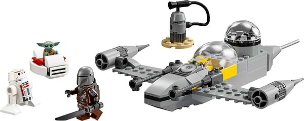 Фото - Конструктор LEGO Star Wars Звездный истребитель N-1 Мандо и Грогу (75410)