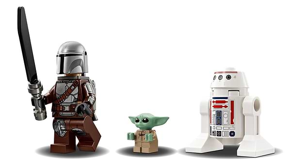 Фото - Конструктор LEGO Star Wars Звездный истребитель N-1 Мандо и Грогу (75410)