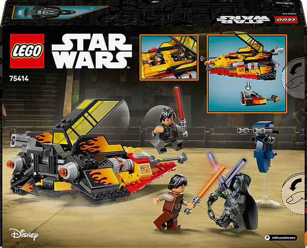 Фото - Конструктор LEGO  Star Wars™ The Force Burner Сніговий винищувач (75414)