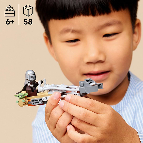 Фото - Конструктор LEGO Star Wars TM Спринтер Мандалорца и Грогу (75436)