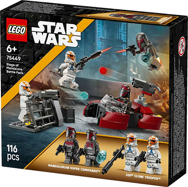 Фото - Конструктор LEGO Star Wars TM Боевой набор «Осада Мандалора» (75449)