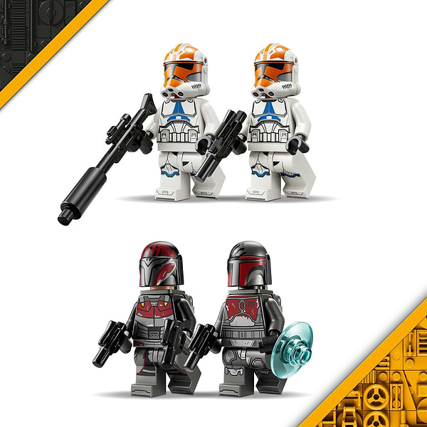 Фото - Конструктор LEGO Star Wars TM Боевой набор «Осада Мандалора» (75449)