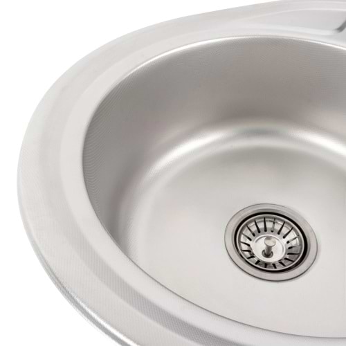 Фото - Мийка кухонна Platinum ДЕКОР 5745 (0,8/180 мм)