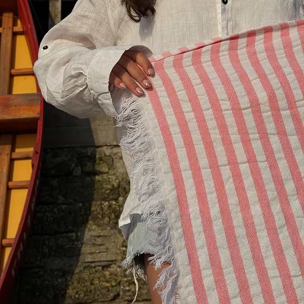 Фото - Полотенце пляжное Lelit Розовый 100/190 (1200520)