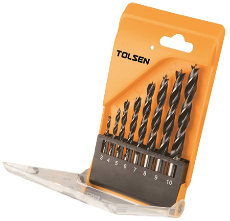 Набор сверл Tolsen 3-10 мм 8 шт. (75626)