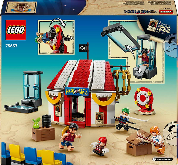 Фото - Конструктор LEGO ONE PIECE Цирковая палатка клоуна Багги (75637)