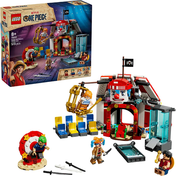 Фото - Конструктор LEGO ONE PIECE Цирковая палатка клоуна Багги (75637) Фото - Конструктор LEGO ONE PIECE Цирковая палатка клоуна Багги (75637)