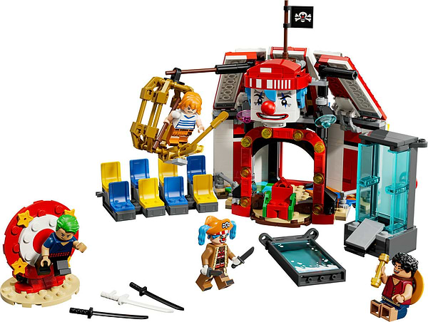Фото - Конструктор LEGO ONE PIECE Цирковая палатка клоуна Багги (75637)