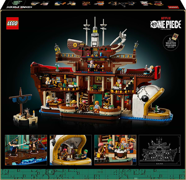 Фото - Конструктор LEGO ONE PIECE Плавучий ресторан «Барати» (75640)