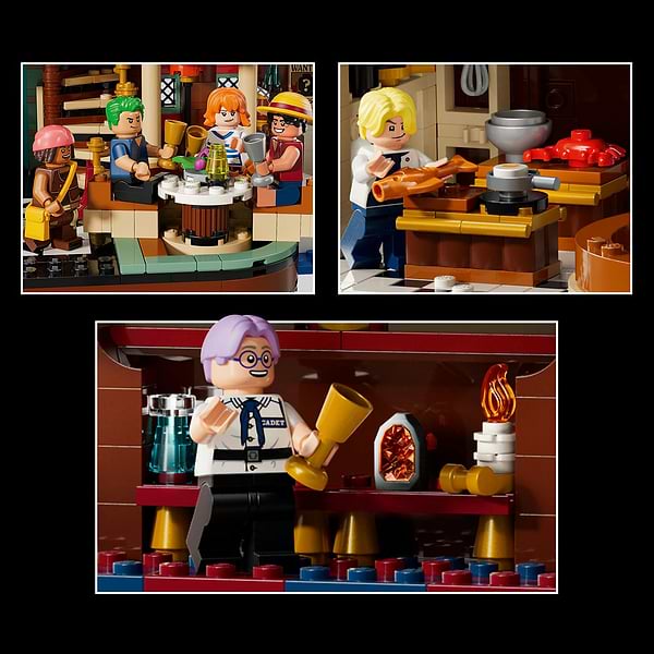 Фото - Конструктор LEGO ONE PIECE Плавучий ресторан «Барати» (75640)
