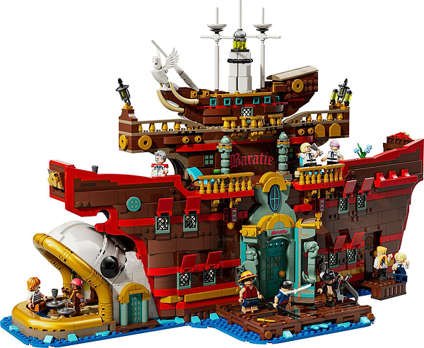 Фото - Конструктор LEGO ONE PIECE Плавучий ресторан «Барати» (75640)
