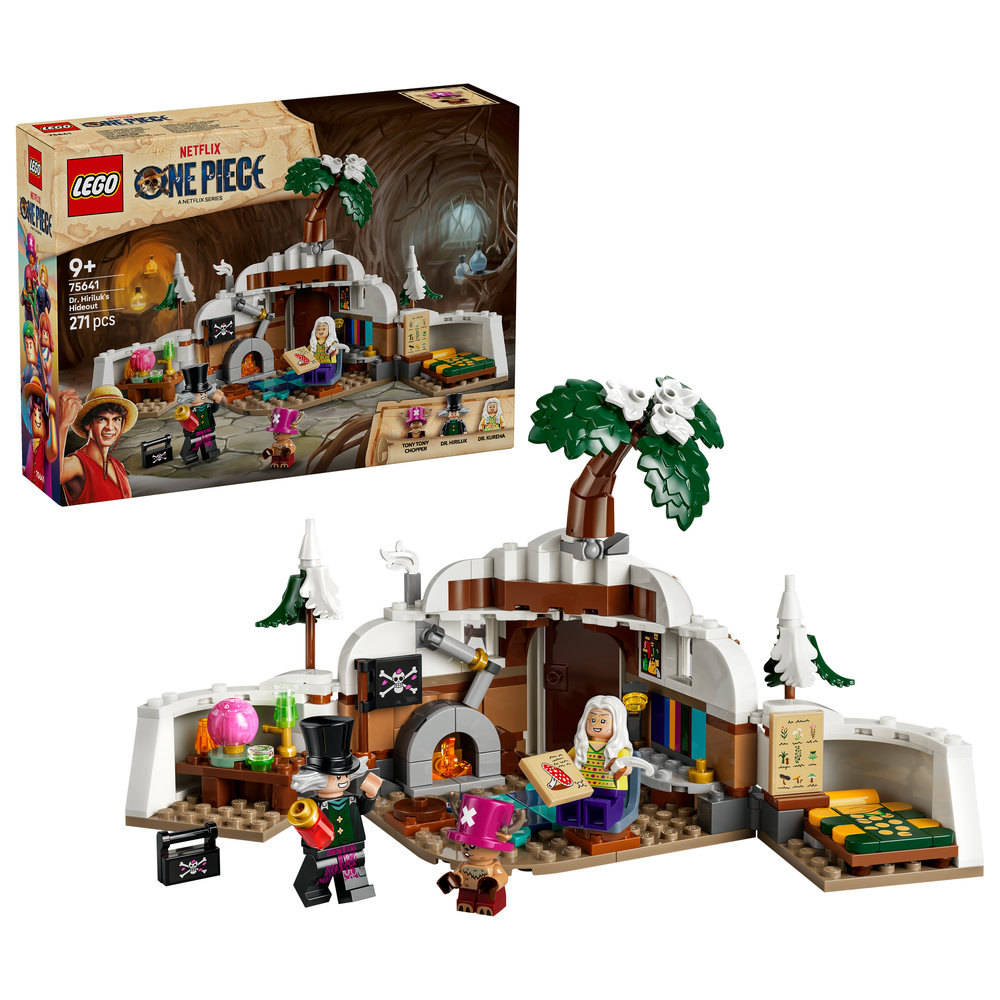 Конструктор LEGO ONE PIECE Укрытие доктора Хирилука (75641)