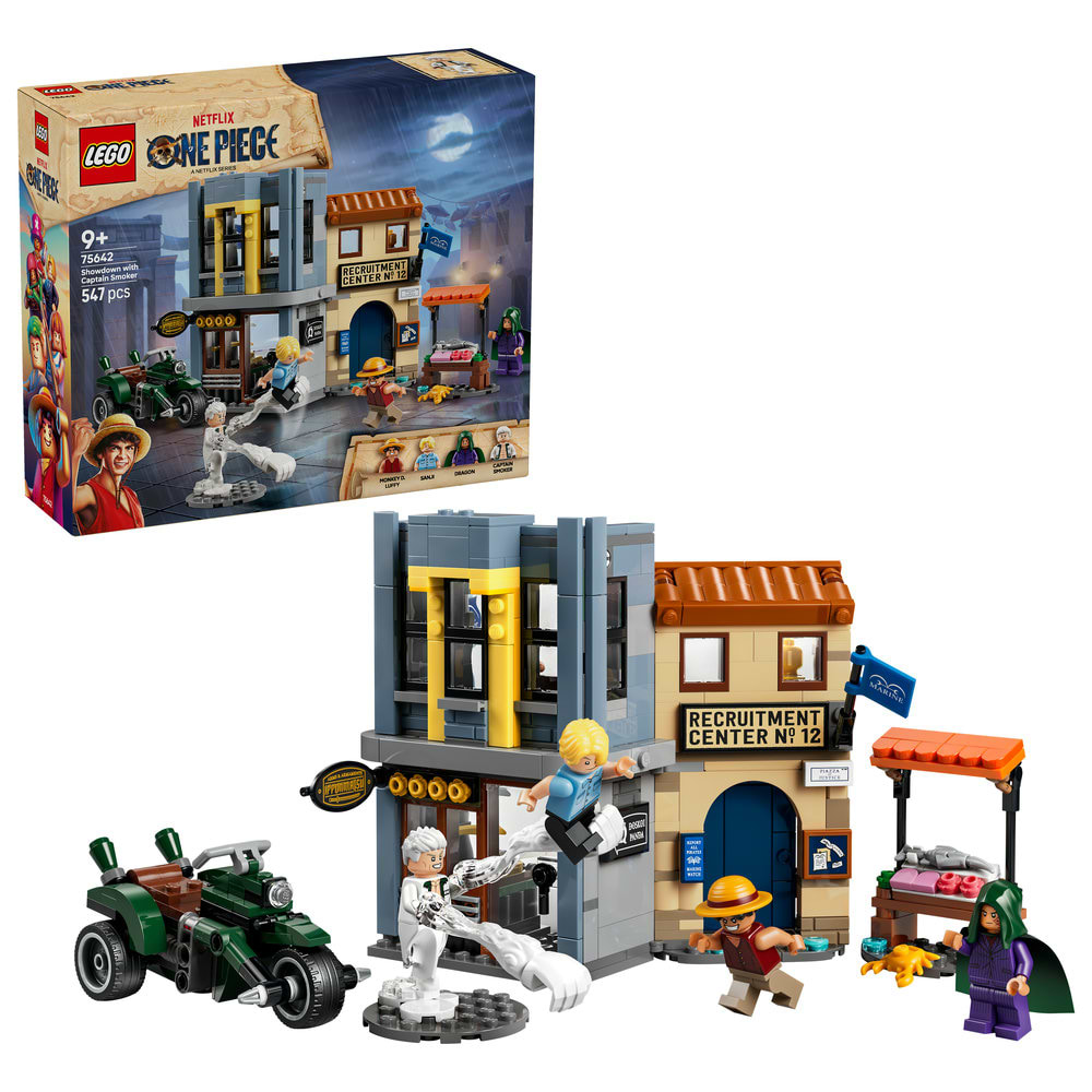 Конструктор LEGO ONE PIECE Схватка с капитаном Смокером (75642)