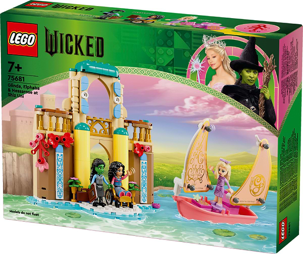 Фото - Конструктор LEGO Wicked Ґлінда, Ельфаба й Несароза в Університеті Шиз (75681)