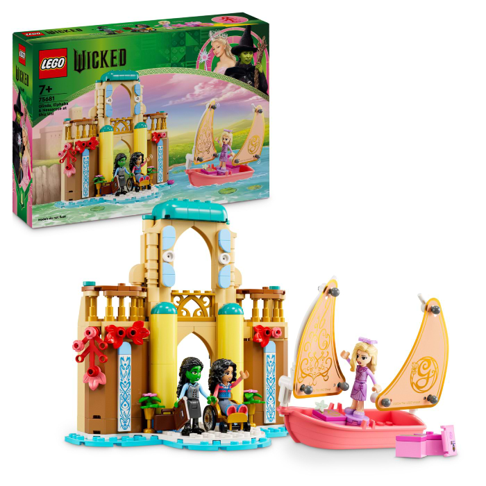 Конструктор LEGO Wicked Ґлінда, Ельфаба й Несароза в Університеті Шиз (75681) - Фото 1