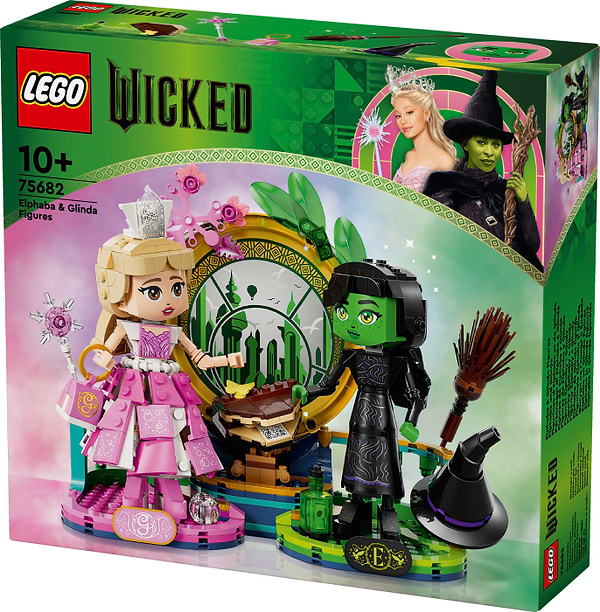 Фото - Конструктор LEGO Wicked Фігурки Ельфаби й Ґлінди (75682)