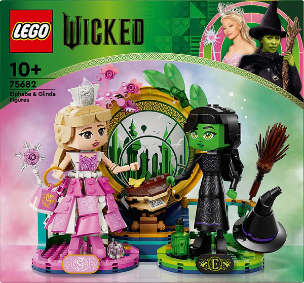 Фото - Конструктор LEGO Wicked Фігурки Ельфаби й Ґлінди (75682)