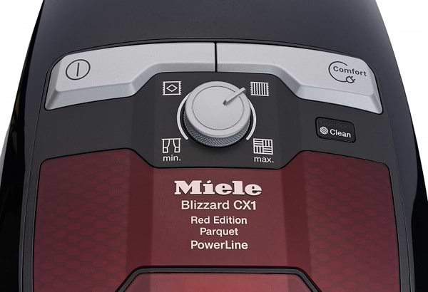 Фото - Пылесос для сухой уборки без мешка Miele SKRF3 Red Edition чёрный обсидиан