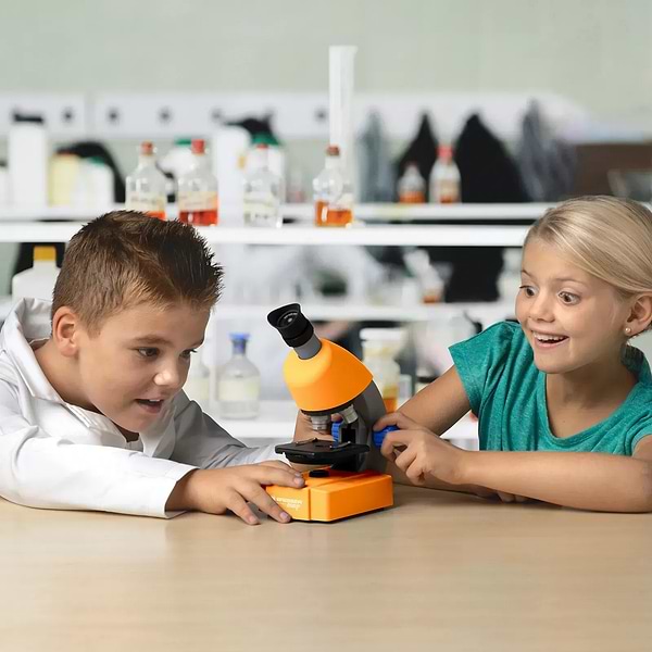 Фото - Набір для дослідження Bresser Junior 40x-640x Orange (8851301)