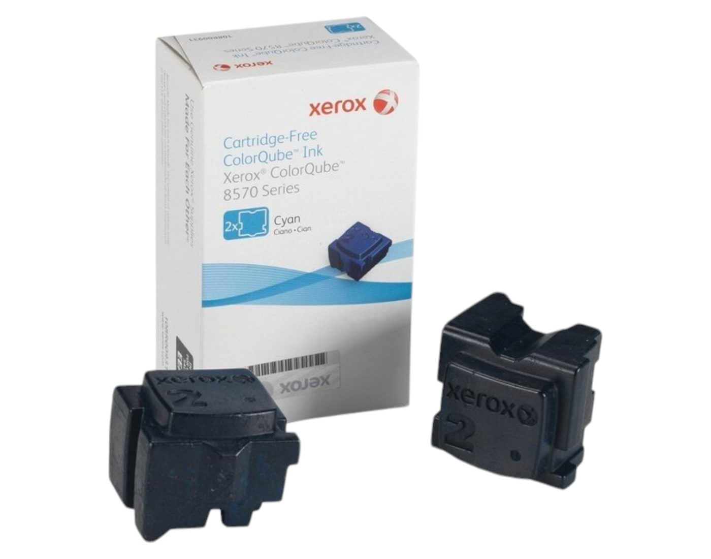 Картридж для лазерних принтерів/БФП Xerox CQ8570 Cyan (108R00936) - Фото 1