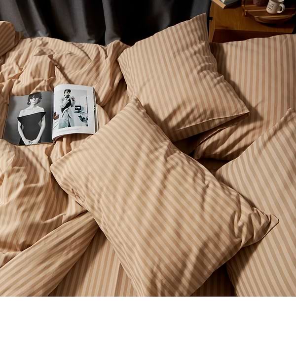 Фото - Комплект постельного белья Moon&Star Бязь Gold Люкс Sand Lines 143х210х2 нав. 4х70х70 (MS-820009759)