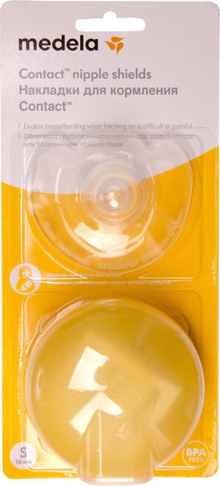 Фото - Накладки для кормления Medela CNS Small - 16mm 2 шт. (200.1625)