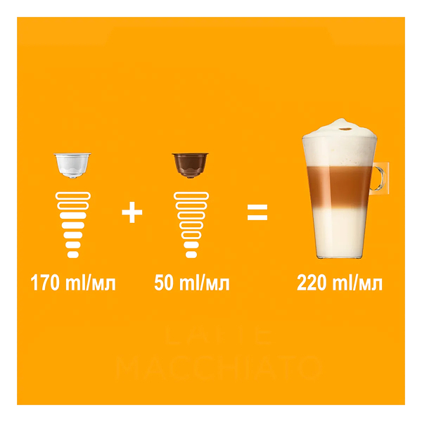 Фото - Кава у капсулах Nescafe DOLCE GUSTO Latte Macchiato 16 шт. 183,2г