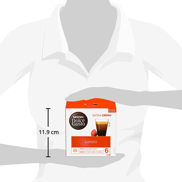 Фото - Кава у капсулах Nescafe DOLCE GUSTO Lungo 16 шт. 104г