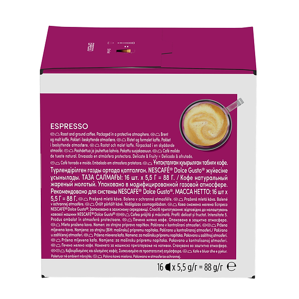 Фото - Кофе в капсулах Nescafe DOLCE GUSTO Espresso 16 шт. 88г