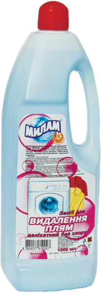 Засіб для видалення плям Милам 1 л (4820077610027) - Фото 1