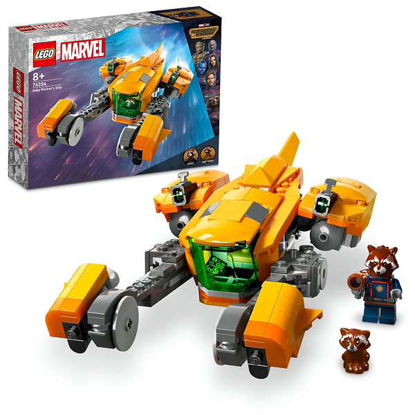 Фото - Конструктор LEGO Super Heroes Звездолет малыша Ракеты (76254)