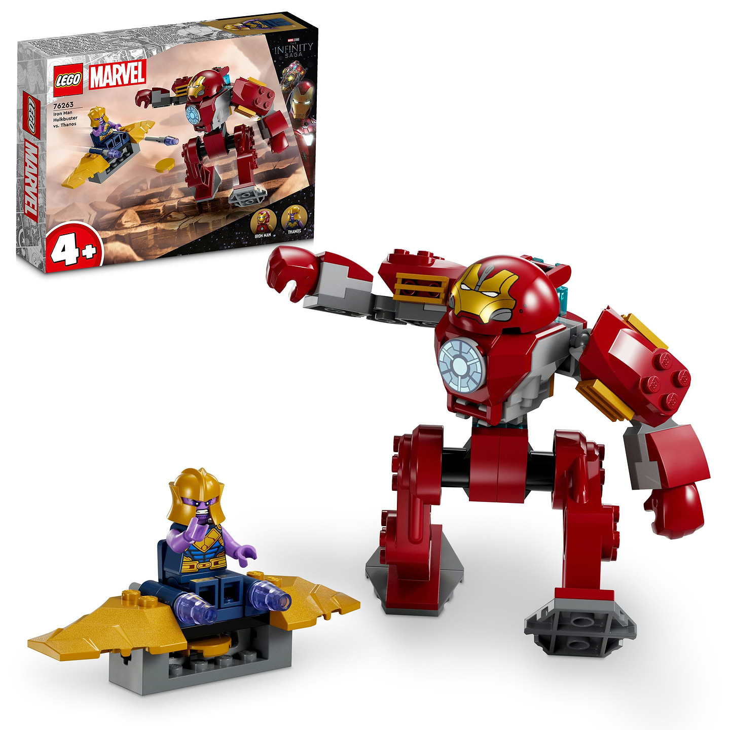 Конструктор LEGO Super Heroes Marvel Халкбастер Железного Человека против Таноса (76263) - Фото 1