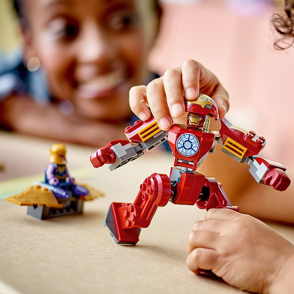 Фото - Конструктор LEGO Super Heroes Marvel Халкбастер Залізної Людини проти Таноса (76263)