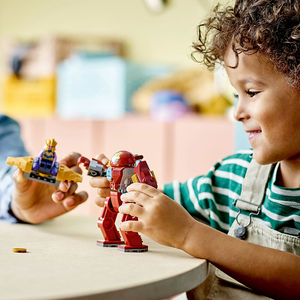 Фото - Конструктор LEGO Super Heroes Marvel Халкбастер Залізної Людини проти Таноса (76263)