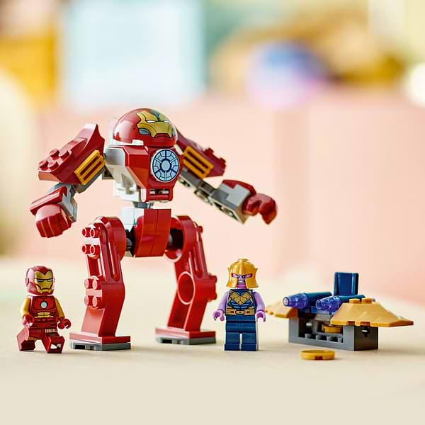 Фото - Конструктор LEGO Super Heroes Marvel Халкбастер Залізної Людини проти Таноса (76263)