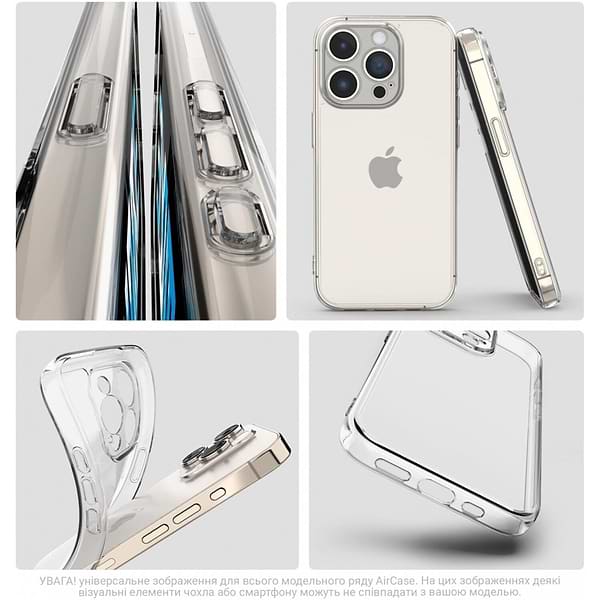 Фото - Чохол для смартфону Armorstandart Air for Apple iPhone 16e Camera cover Clear (ARM76264)