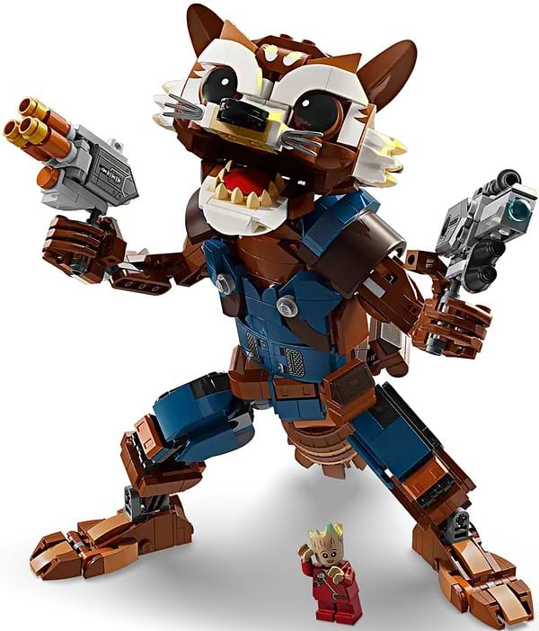 Фото - Конструктор LEGO Marvel Ракета й малюк Ґрут (76282)
