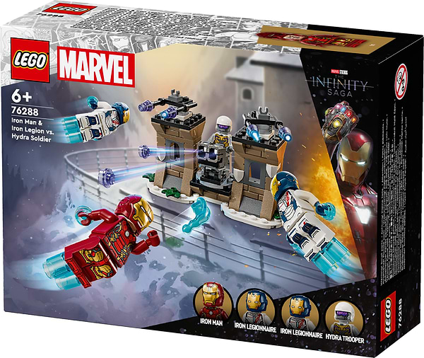 Фото - Конструктор LEGO Super Heroes Marvel Железный Человек и Железный легион против солдата Гидры (76288)