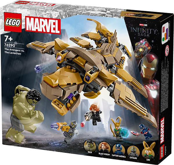 Фото - Конструктор LEGO Super Heroes Marvel Мстители против Левиафана (76290)