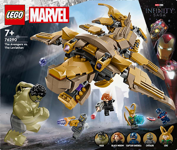 Фото - Конструктор LEGO Super Heroes Marvel Мстители против Левиафана (76290)