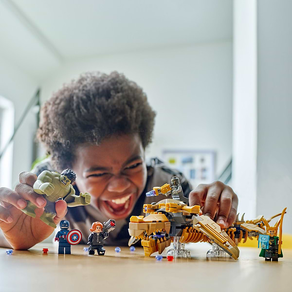 Фото - Конструктор LEGO Super Heroes Marvel Мстители против Левиафана (76290)